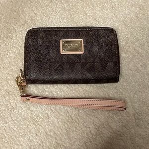 Michael Kors small wallet wristlet
